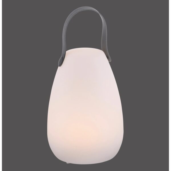 LED-Outdoor-Tisch- und Bodenleuchte Keno Weiß Ø 13,8 cm RGB und Warmweiß LED-Outdoor-Tisch- und Bodenleuchte Keno Weiß Ø 13,8 cm RGB und Warmweiß