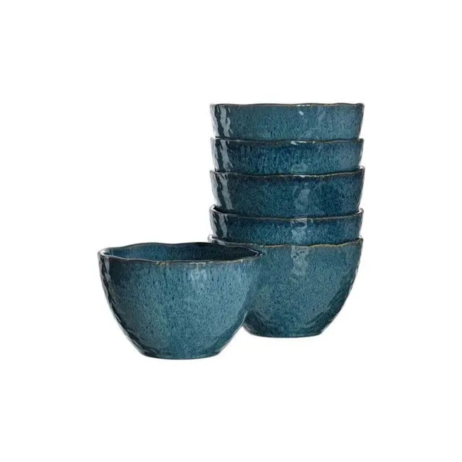 Leonardo Matera Müslischalen 15,3 cm 6er Set Blau