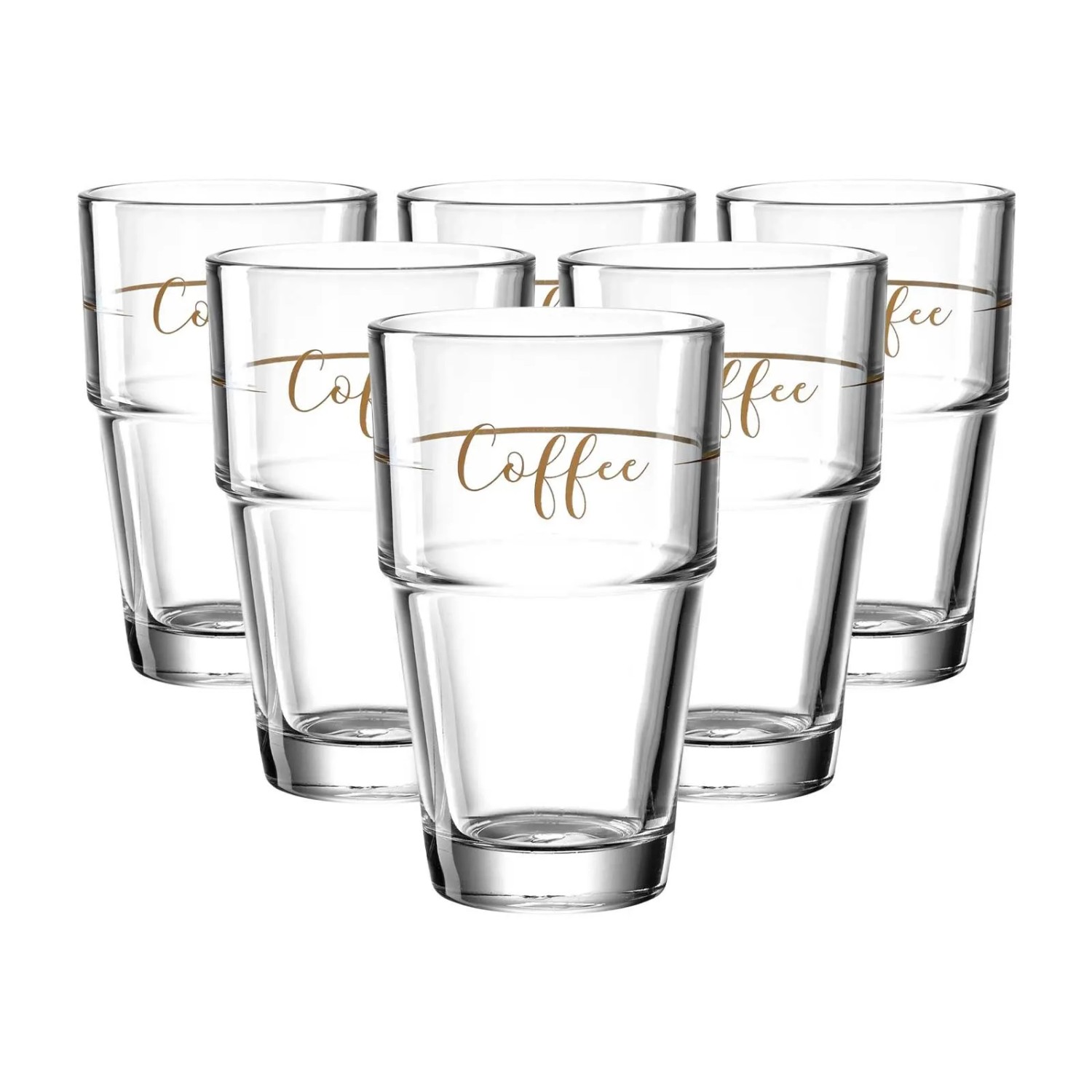 Leonardo Solo Becher 410 ml Coffee 6er Set