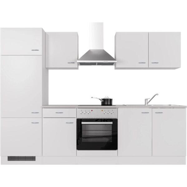 Flex-Well Classic Küchenzeile Wito 270 cm Weiß