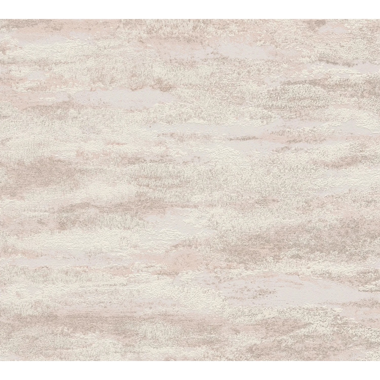 A.S. Création Vliestapete Putzoptik Weiß Beige