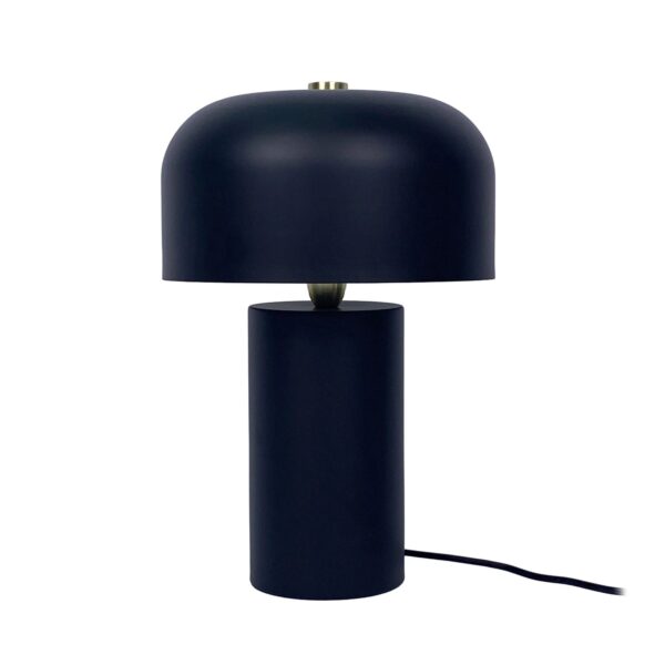Relaxdays Tischlampe Eisen mit Schalter Rutschfest 40 cm x 25 cm 2 kg