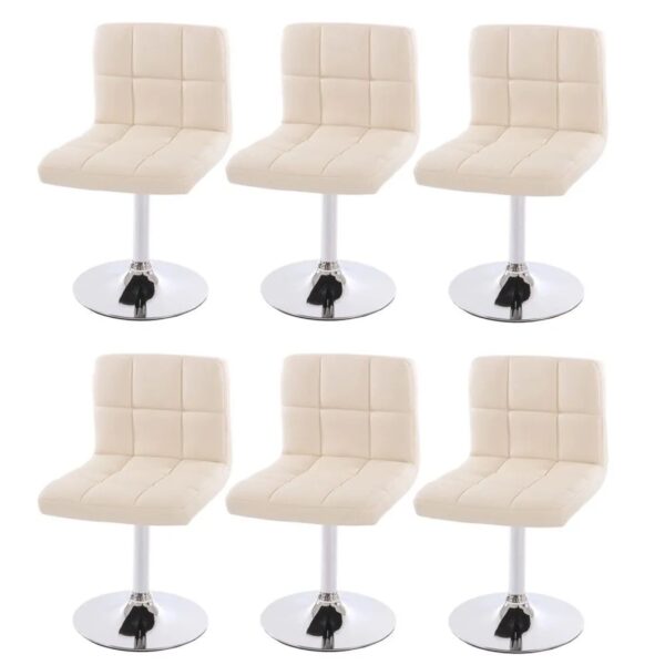 MCW Esszimmerstuhl Cadiz 6er-Set Creme