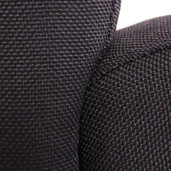 MCW Esszimmerstuhl Littau 4er-Set Textil Schwarz Dunkle Beine