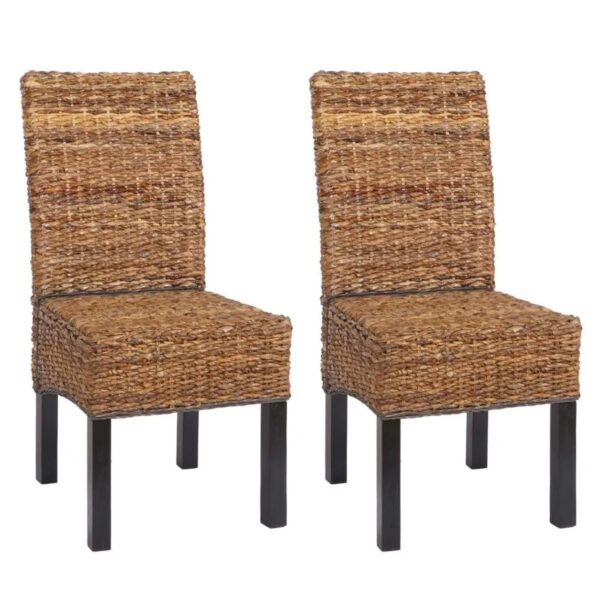 MCW Esszimmerstuhl Loiret 2er-Set Dunkel ohne Kissen MCW Esszimmerstuhl Loiret 2er-Set Dunkel ohne Kissen