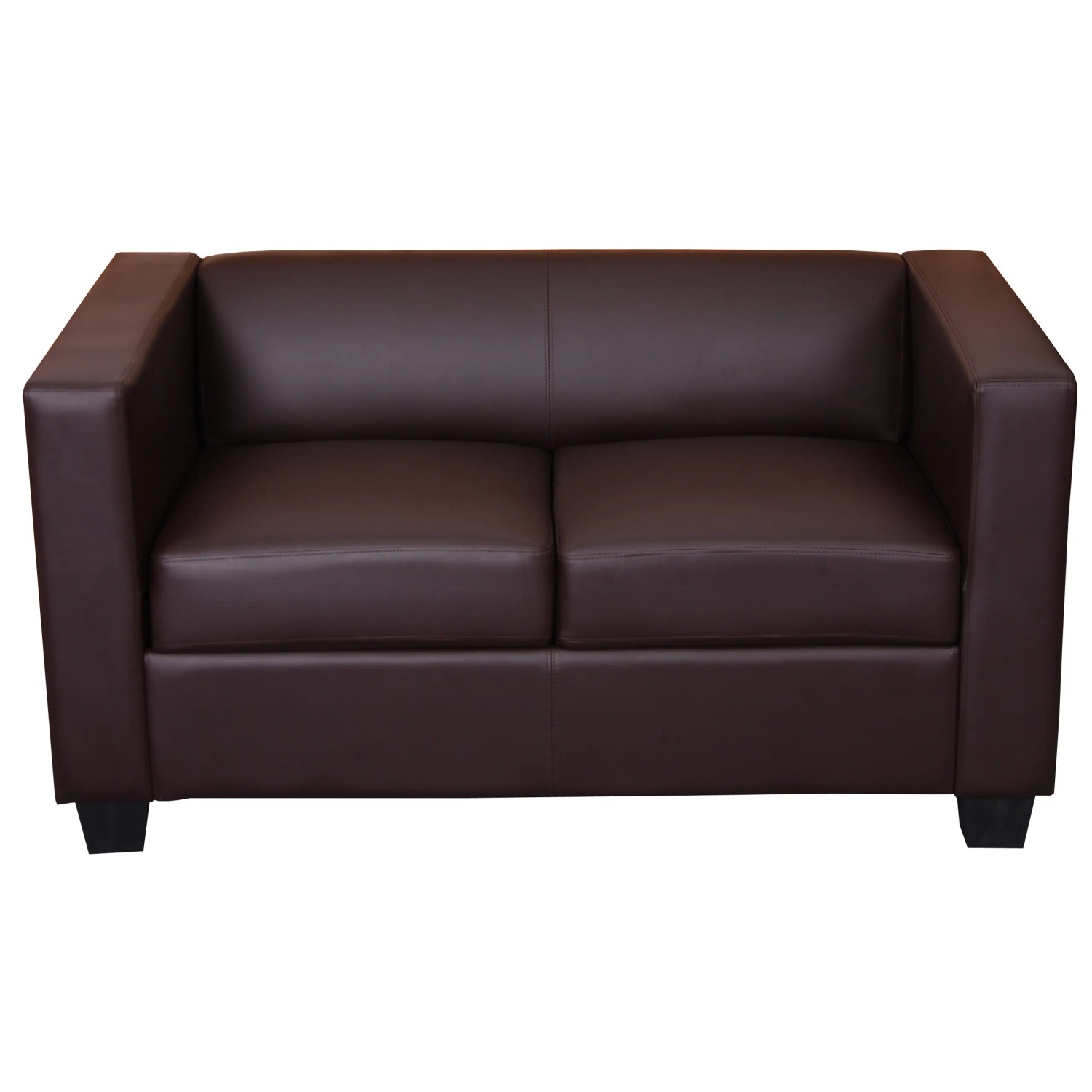 MCW 2er Sofa Lille Kunstleder Coffee