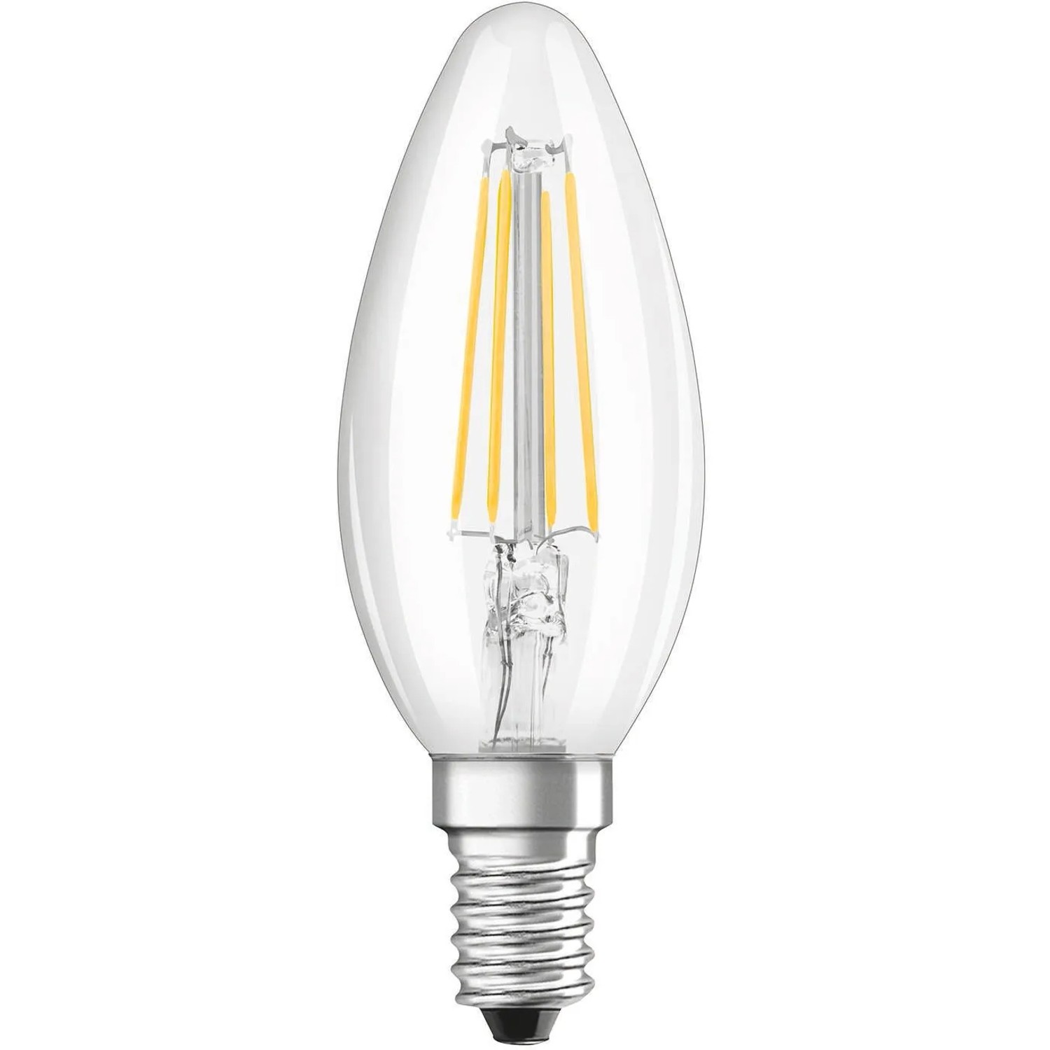 Osram LED-Leuchtmittel E14 Kerzenform 4 W 470,m 2er Set 10 x 3,5 cm (H x Ø)