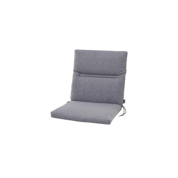 Siena Garden Sesselauflage Comfort 96 cm x 48 cm x 7 cm Grau