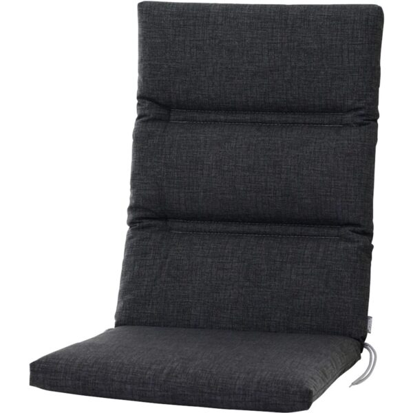 Siena Garden Sesselauflage Comfort 110 cm x 48 cm x 7 cm Anthrazit
