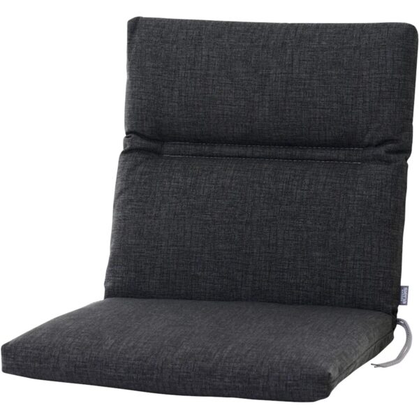 Siena Garden Sesselauflage Comfort 96 cm x 48 cm x 7 cm Anthrazit