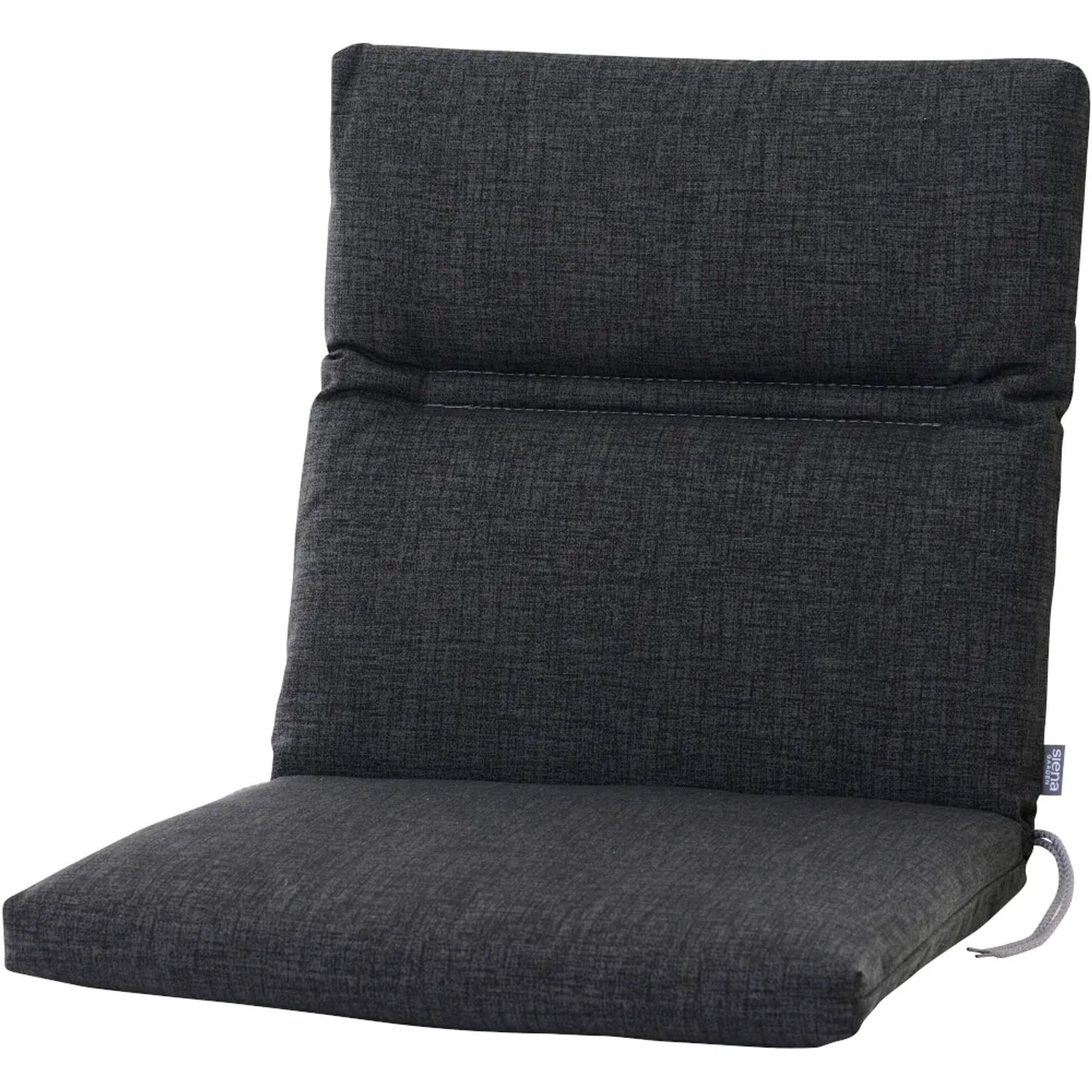 Siena Garden Sesselauflage Comfort 96 cm x 48 cm x 7 cm Anthrazit