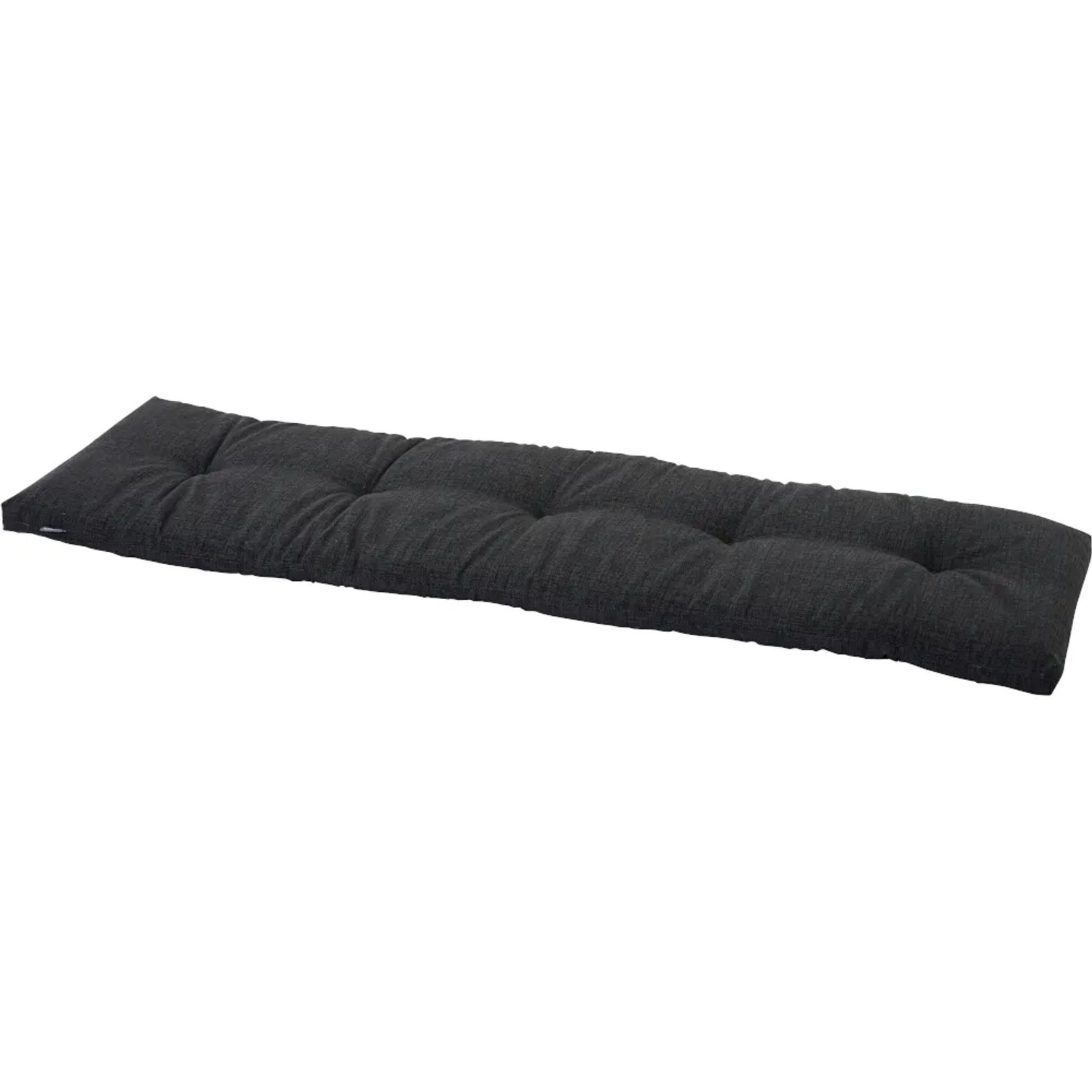 Siena Garden Banksitzkissen Comfort 140 cm x 44 cm x 7 cm Anthrazit