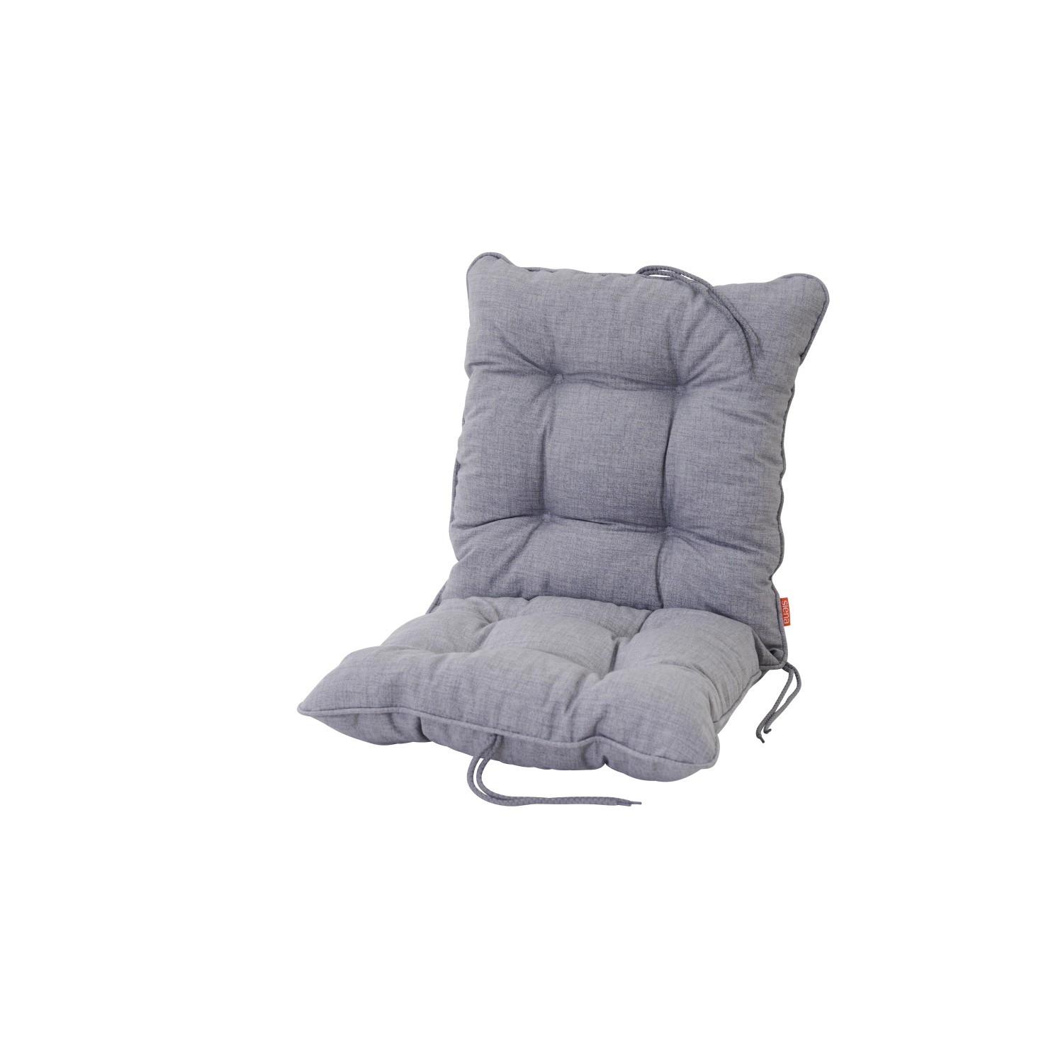 Siena Garden Sitzkissen Askella 88 cm x 42 cm x 6 cm Grau
