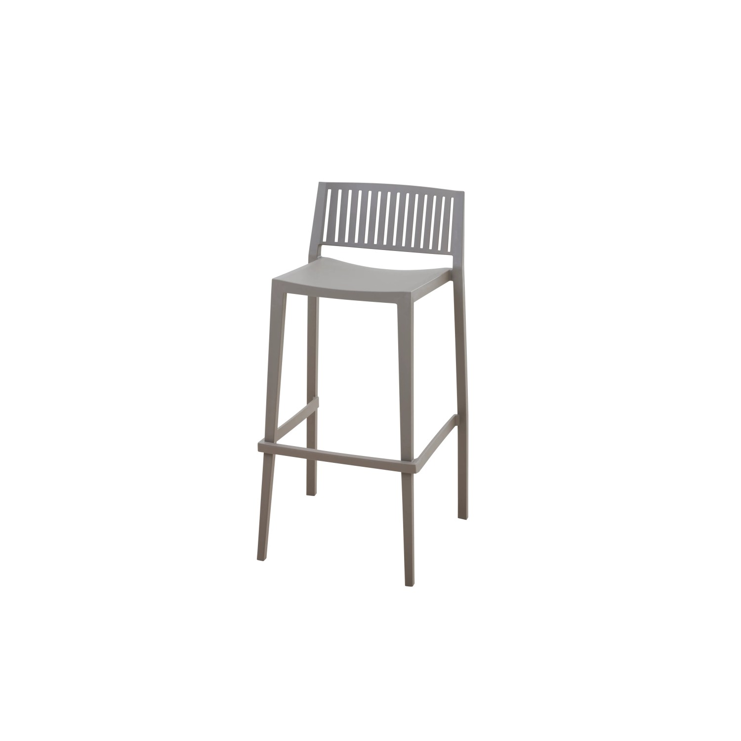 Siena Garden Barstuhl Lane 50 cm x 52 cm x 98 cm Taupe