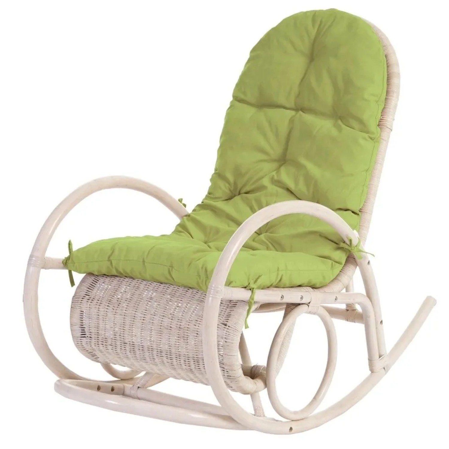 MCW Schaukelstuhl Queluz Auflage Grün