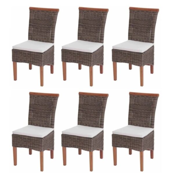 MCW Esszimmerstuhl Sinio 6er-Set mit Sitzkissen MCW Esszimmerstuhl Sinio 6er-Set mit Sitzkissen