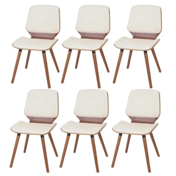 MCW Esszimmerstuhl B16 6er-Set Kunstleder Creme MCW Esszimmerstuhl B16 6er-Set Kunstleder Creme