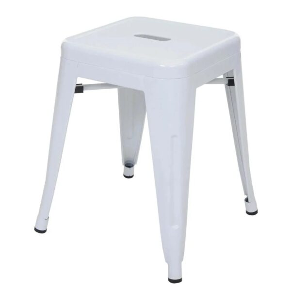 MCW 6x Hocker A73 Metall Weiß MCW 6x Hocker A73 Metall Weiß