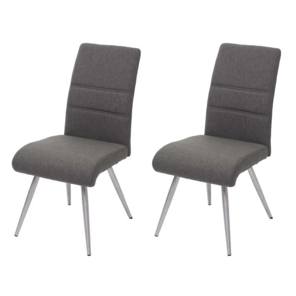 MCW Esszimmerstuhl G55 2er-Set Grau-Braun MCW Esszimmerstuhl G55 2er-Set Grau-Braun