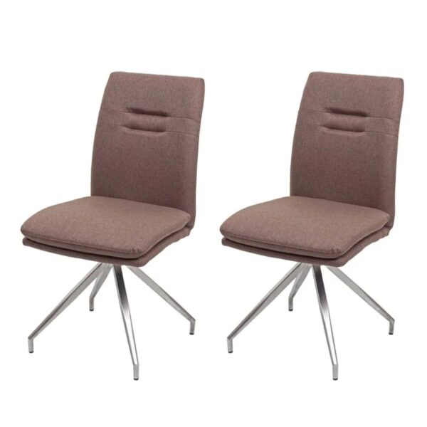 MCW Esszimmerstuhl H70 2er-Set Braun MCW Esszimmerstuhl H70 2er-Set Braun