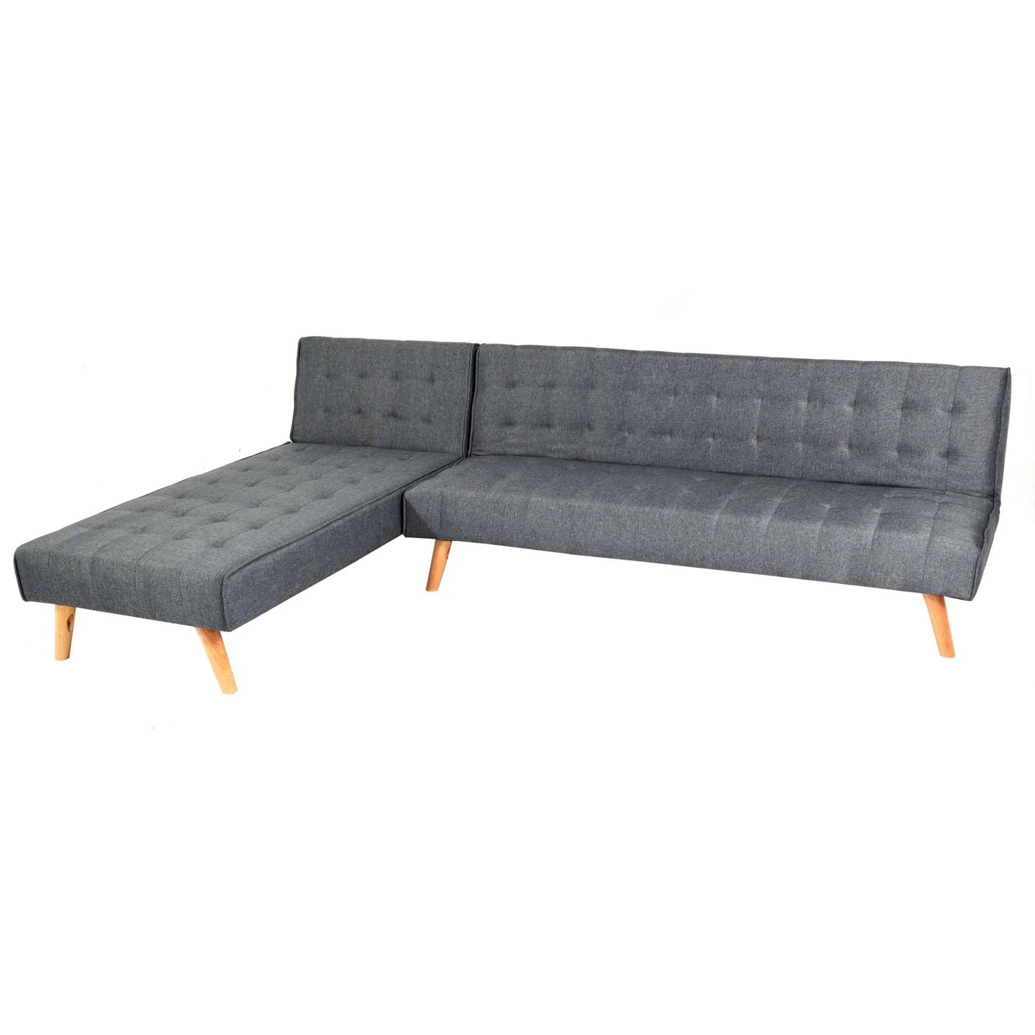 MCW Ecksofa K38 Dunkelgrau