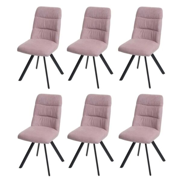 MCW Esszimmerstuhl J69 6er-Set Rosa MCW Esszimmerstuhl J69 6er-Set Rosa