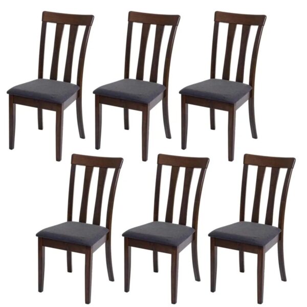 MCW Esszimmerstuhl G46 6er-Set Dunkles Gestell Dunkelgrau MCW Esszimmerstuhl G46 6er-Set Dunkles Gestell Dunkelgrau