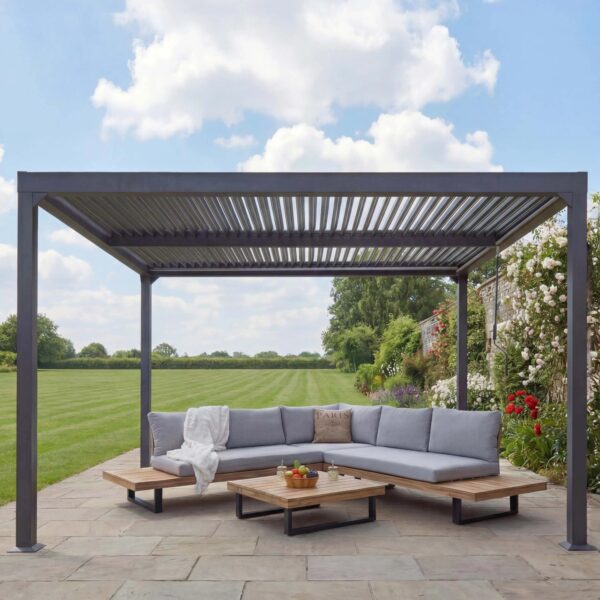 MCW Pergola L41 Anthrazit 3x3,7m MCW Pergola L41 Anthrazit 3x3,7m