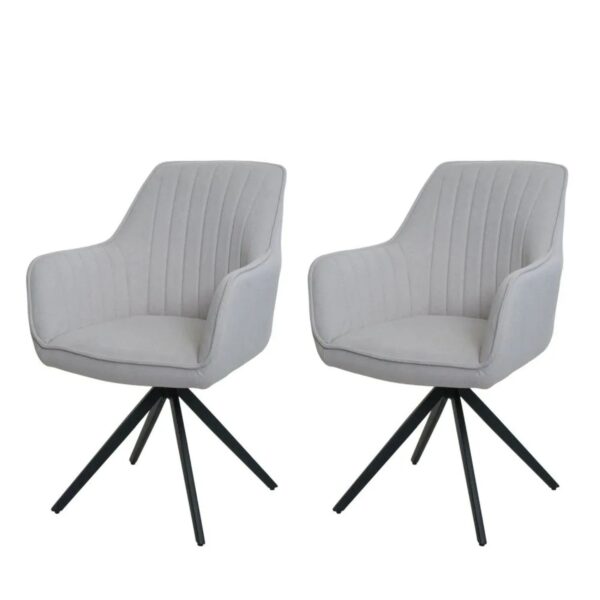 MCW Esszimmerstuhl L79 2er-Set Creme-Beige