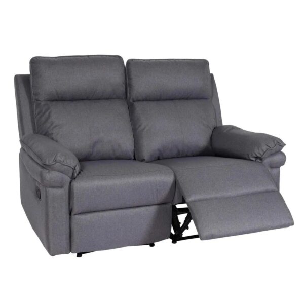 MCW 2er Kinosessel L94 Dunkelgrau