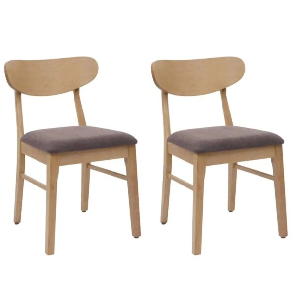 MCW Esszimmerstuhl M59 2er-Set Helles Gestell Taupe MCW Esszimmerstuhl M59 2er-Set Helles Gestell Taupe