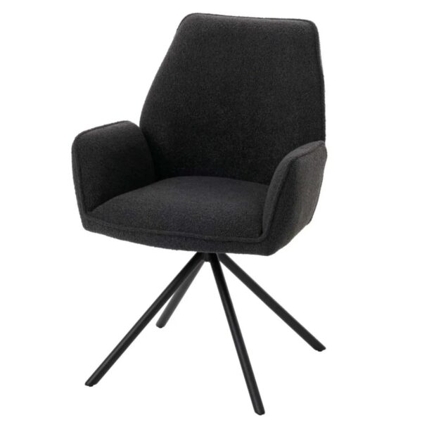 MCW Esszimmerstuhl G67 Boucle Dunkelgrau