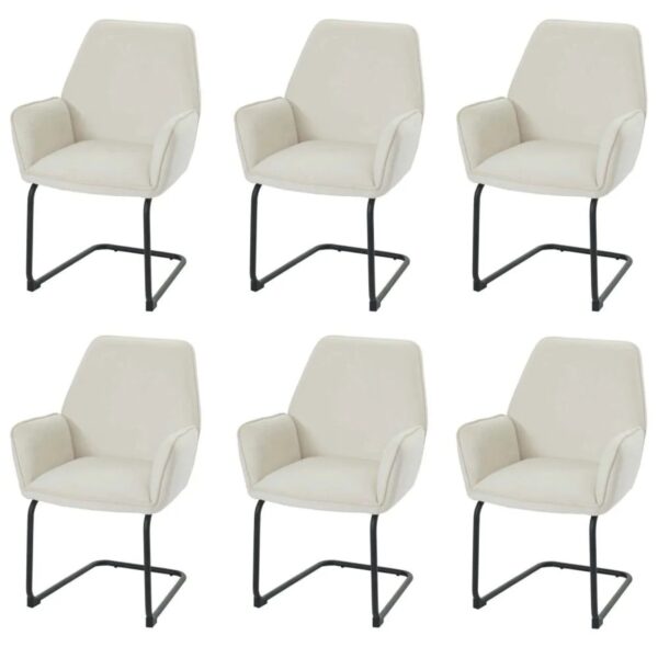 MCW Freischwinger G67 6er-Set Creme-Beige MCW Freischwinger G67 6er-Set Creme-Beige