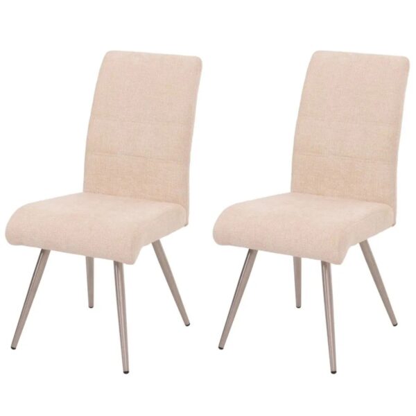 MCW Esszimmerstuhl G55 2er-Set Creme