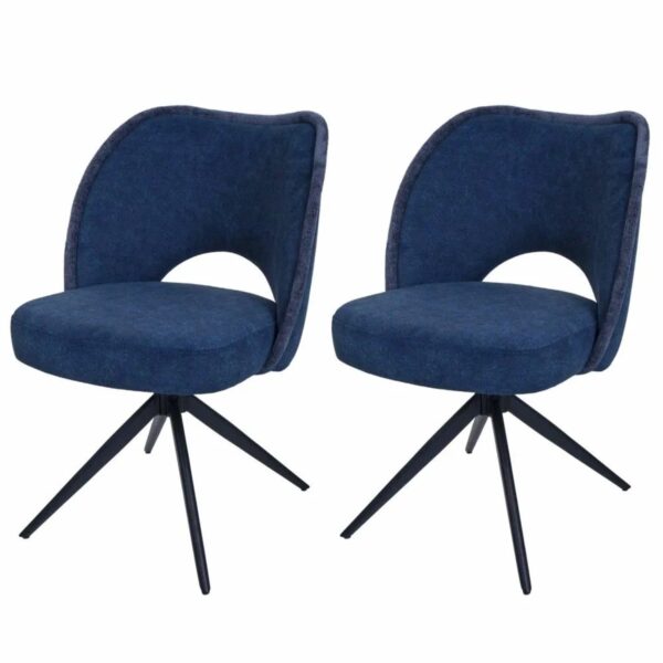 MCW Esszimmerstuhl N72 2er-Set Blau MCW Esszimmerstuhl N72 2er-Set Blau