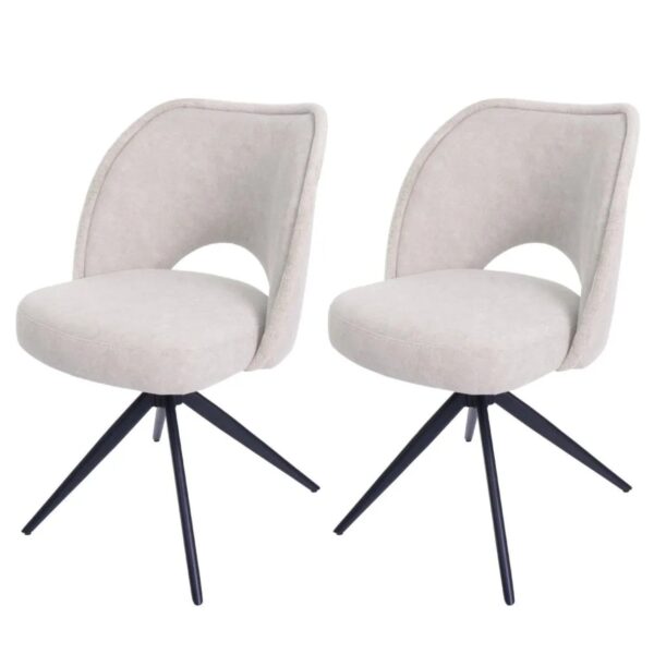 MCW Esszimmerstuhl N72 2er-Set Creme MCW Esszimmerstuhl N72 2er-Set Creme