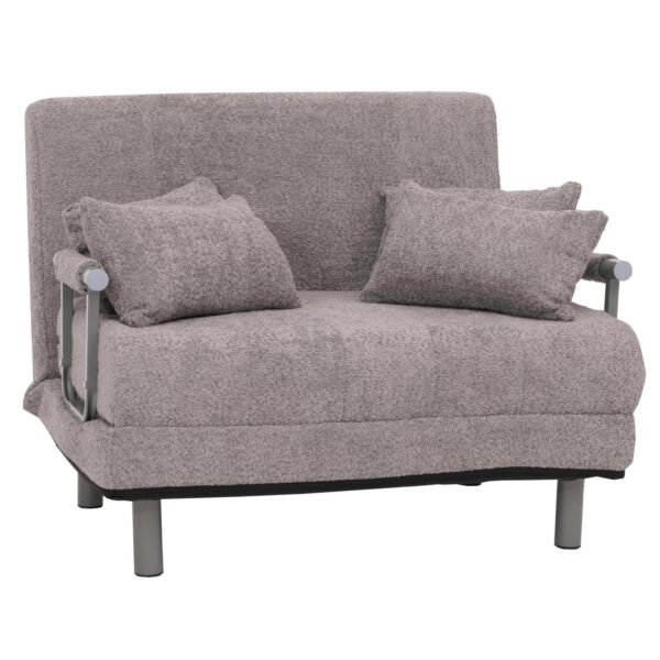MCW Schlafsessel K29 Stoff Boucle 500g/m² Dunkelgrau