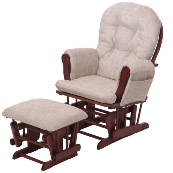 MCW Relaxsessel C76 Creme Gestell Dunkel MCW Relaxsessel C76 Creme Gestell Dunkel