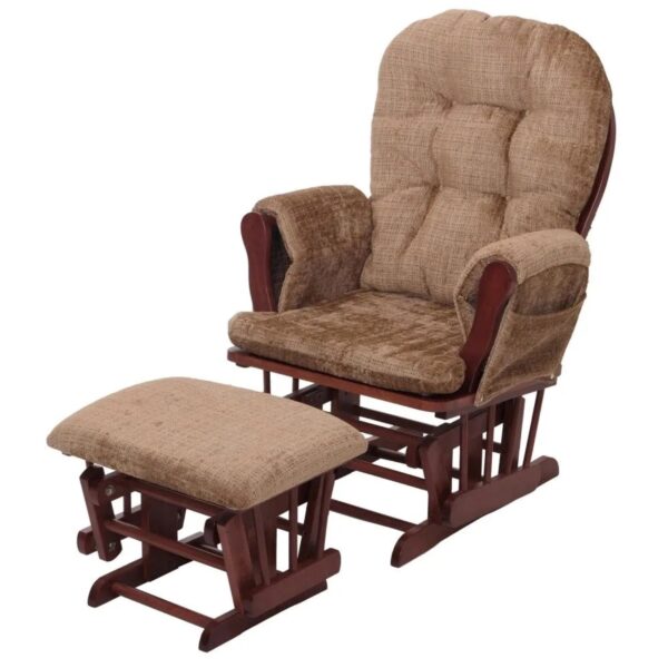 MCW Relaxsessel C76 Hellbraun Gestell Dunkel MCW Relaxsessel C76 Hellbraun Gestell Dunkel