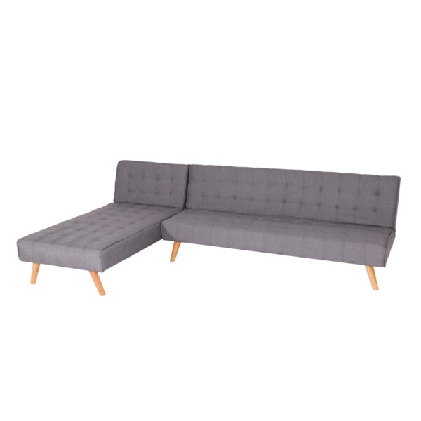 MCW Ecksofa K38 Hellgrau