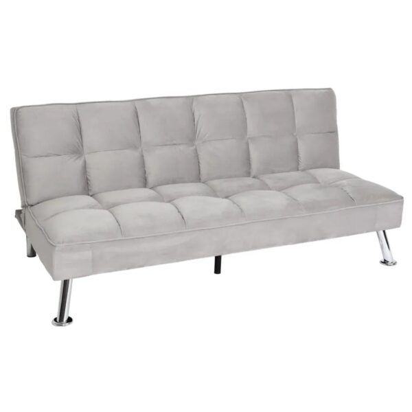 MCW Sofa K21 Samt Grau