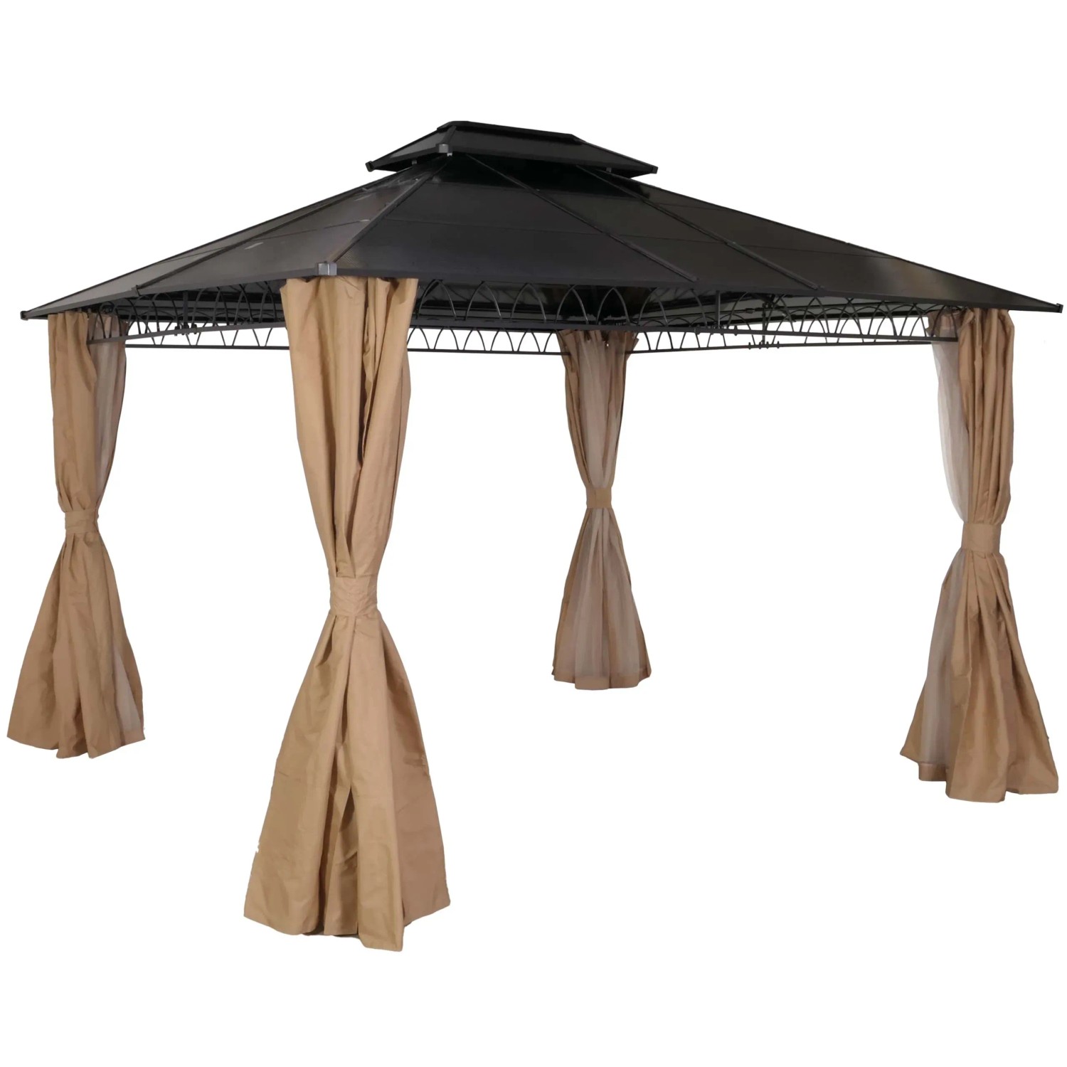 MCW Hardtop Pergola M81 Creme 3,6x3m