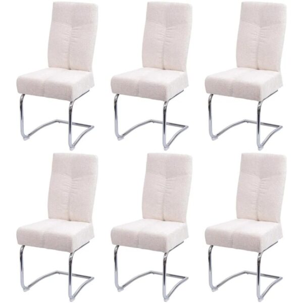 MCW Esszimmerstuhl G56 6er Set Creme MCW Esszimmerstuhl G56 6er Set Creme