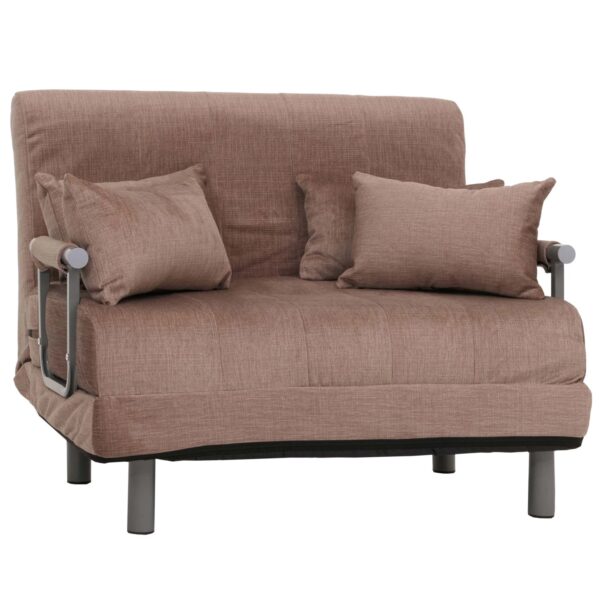 MCW Schlafsessel K29 Stoff Chenille 370g/m² Braun MCW Schlafsessel K29 Stoff Chenille 370g/m² Braun