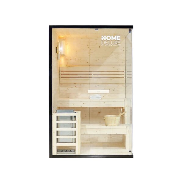 Home Deluxe Traditionelle Sauna SHADOW M für bis zu 2 Personen