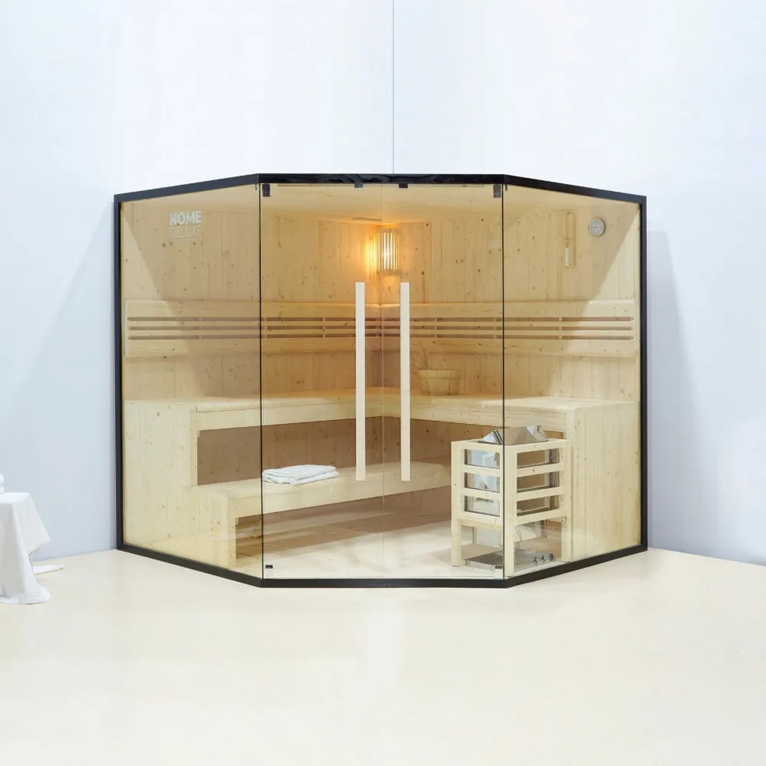 Home Deluxe Traditionelle Sauna SHADOW BIG XL für bis zu 6 Personen