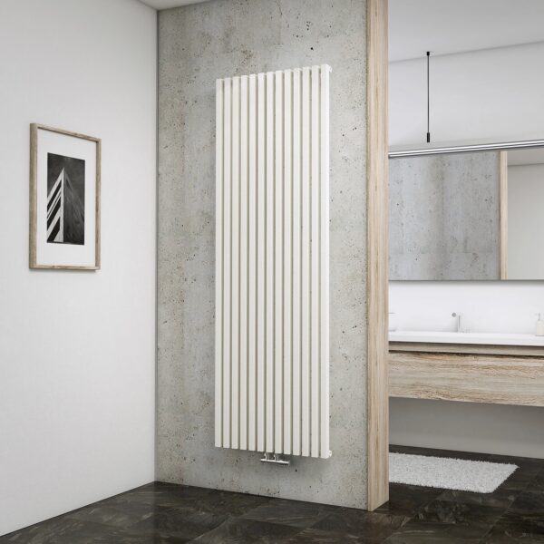 Schulte Design-Heizkoerper Lyon mit 1422 W Leistung in Pearl-Weiß, 1800x606mm Schulte Design-Heizkoerper Lyon mit 1422 W Leistung in Pearl-Weiß, 1800x606mm