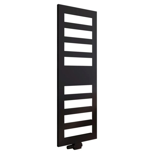 Schulte Badheizkörper Münster 475 W 154,3 cm x 50,5 cm Mattschwarz