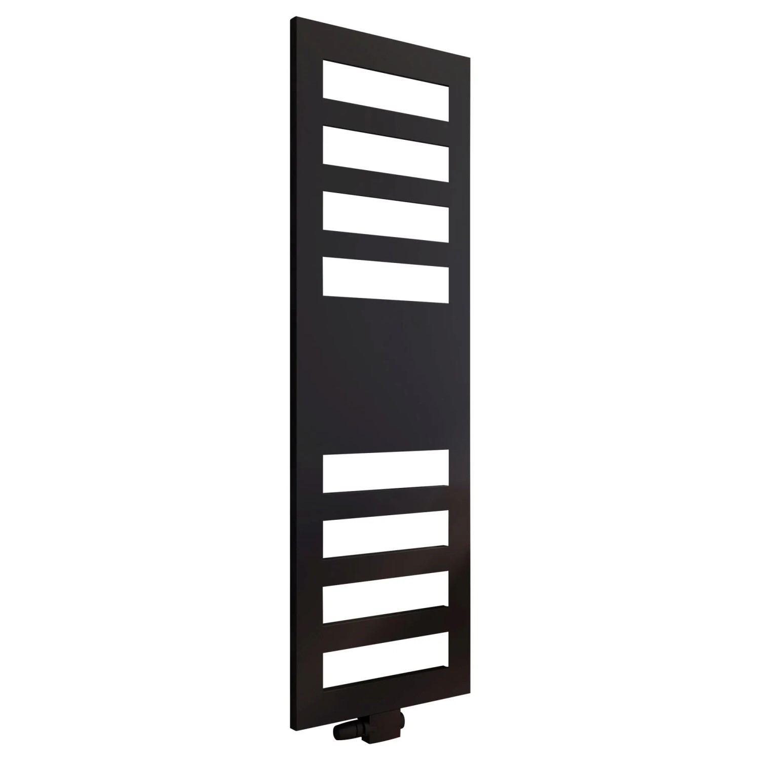 Schulte Badheizkörper Münster 547 W 170,3 cm x 50,5 cm Mattschwarz