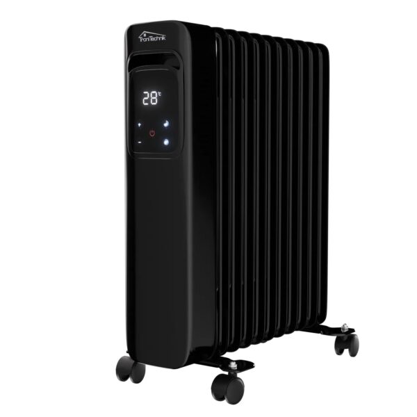 TroniTechnik Ölradiator TT OR 311 Schwarz 11 Rippen 2500W Drei Stufen WiFi